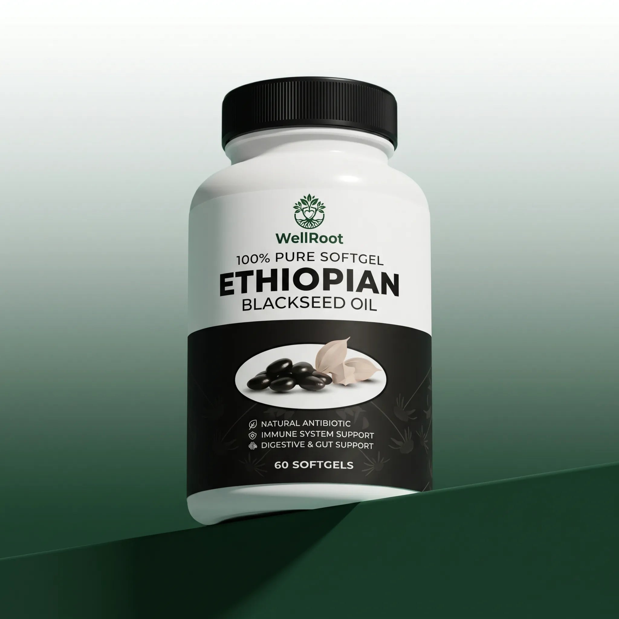 WellRoot Ethiopian Black Seed Oil